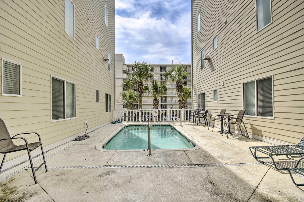 Roomy North Myrtle Beach Condo, Walk To Beach 外观 照片
