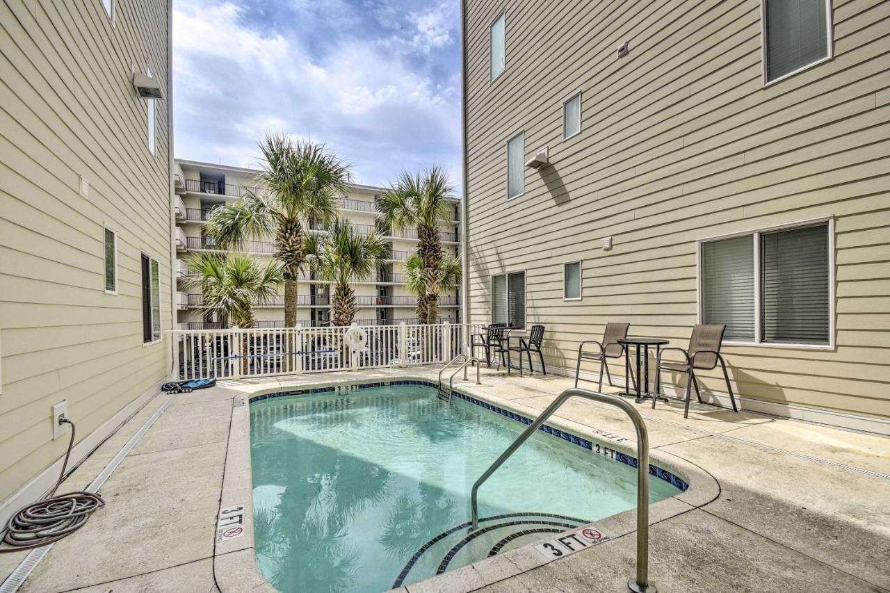 Roomy North Myrtle Beach Condo, Walk To Beach 外观 照片